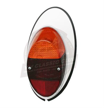 Paruzzi Complete Rear Light Right with Amber Clear and Red Lens