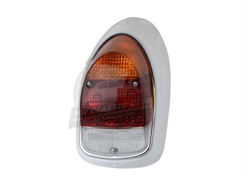 Paruzzi Complete Rear Light with LED Lights Red Clear and Red Lens