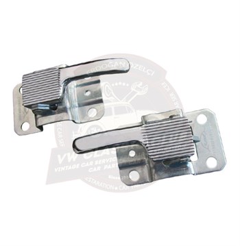 BBT4VW Left and Right Interior Door Handle Chrome - Pair