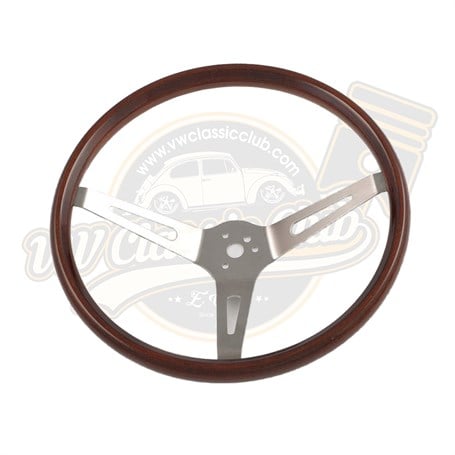 Walnut Wood Classic Steering Wheel