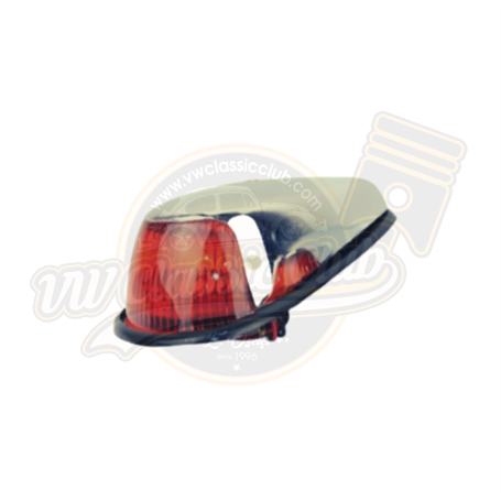 Front Indicator Lens Smoked Right American Type