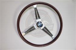 Flat4 GT Wood Rim Steering Wheel