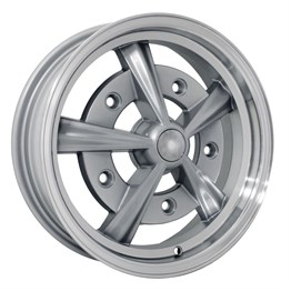 SSP Raider Alloy Wheel Silver 5x15, 5/205 PCD, ET20