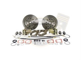 Front Disc Brake Conversion Kit with 5x130 Stud Pattern with Dropped Spindles