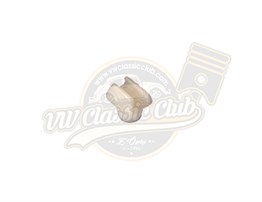 Badge Clip Plastic White