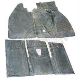 Beetle Floor Kit Black (Mat) (1300-1302-1303)