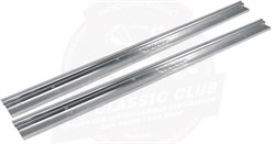 Chrome Door Sill Covers Pair
