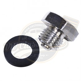 Chrome Magnetic Drain Plug (1200-1300-1302-1303-T2SPLIT-T2BAY-
