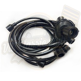  Bakelite Spark Plug Wire Set Black (1100-1200-1300-1302-1303)