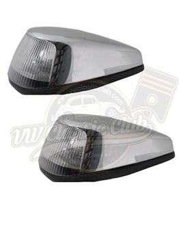 Front Turn Signal Lens Clear (Pair) (1300-1302-1303)