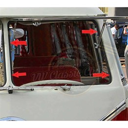 Splitscreen Front safari window body to frame Seal (Left)(T1 Bus)