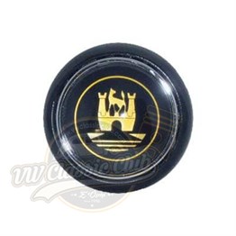 Horn Button Black-Gold (1100-T1)