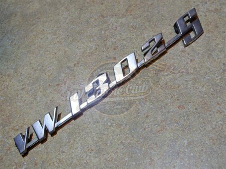 VW 1600 Badge