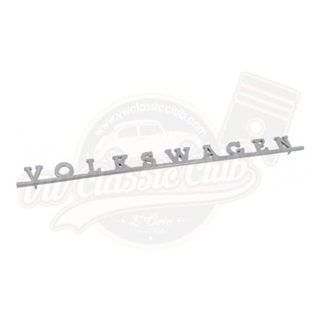 Front Volkswagen Text Badge (T2SPLIT-T2BAY)